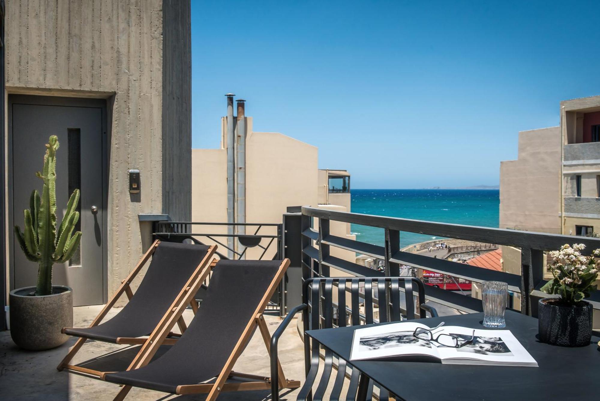 Appartement The Blossom Loft - Center With Balcony Sea View